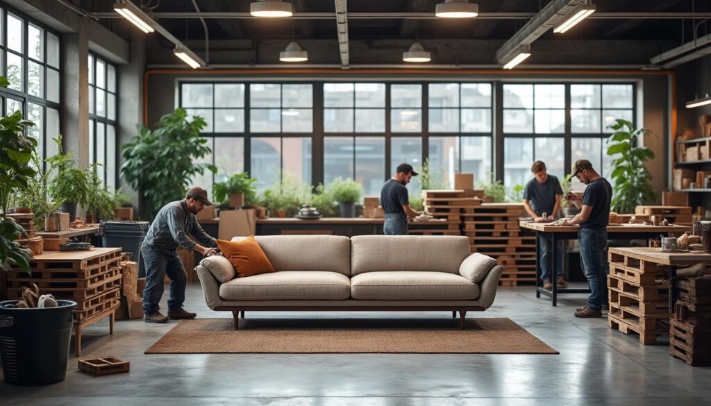 découvrez comment poltronesofa favorise la durabilité et le réemploi du mobilier de masse dans l'économie urbaine circulaire, en prolongeant la durée de vie des meubles pour un impact écologique positif.