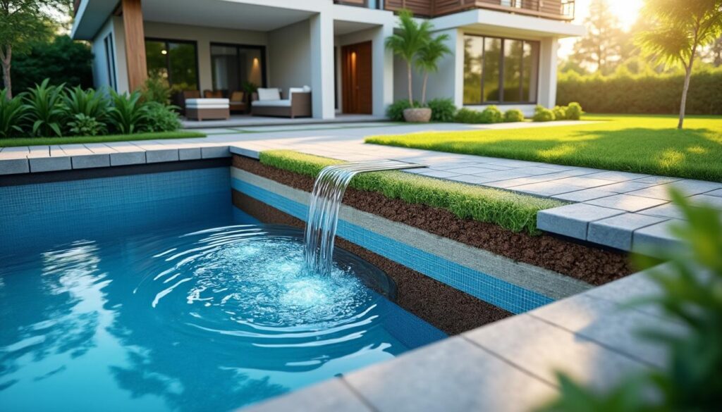 découvrez le rôle des puits de décompression piscine dans la gestion des eaux pluviales et les enjeux hydrologiques spécifiques aux zones pavillonnaires pour protéger votre habitat.