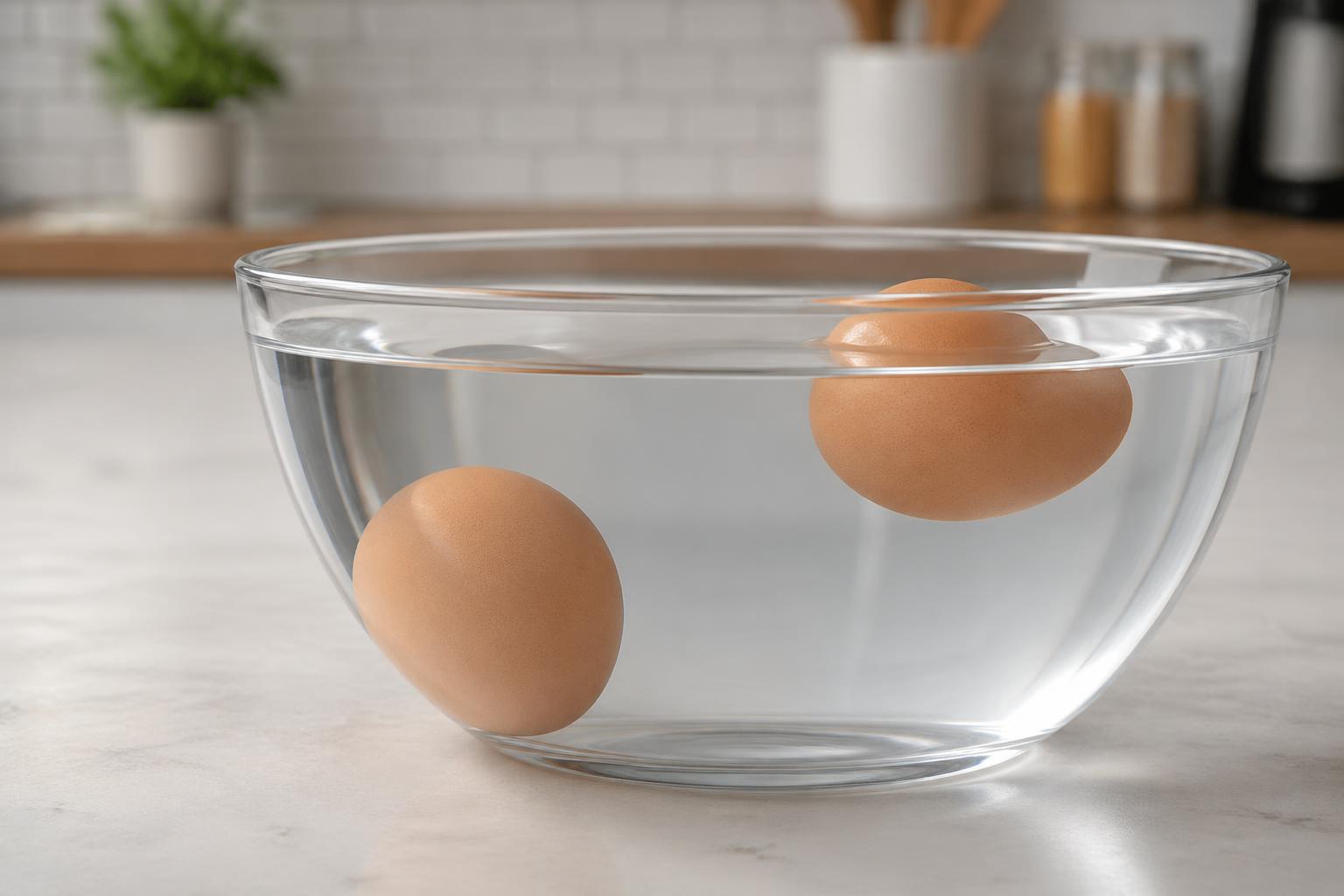 découvrez le test œuf eau pour comprendre le principe physique de flottabilité et ses applications pratiques en cuisine pour vérifier la fraîcheur des œufs.
