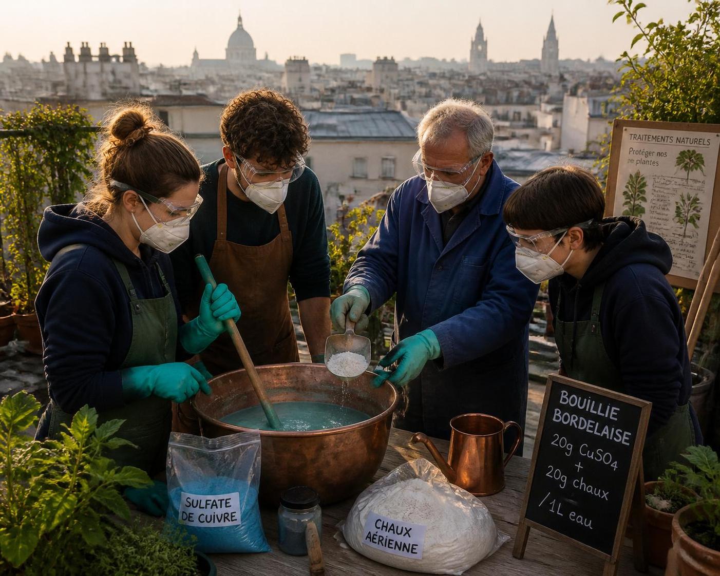 Dosage bouillie bordelaise pour 1 litre : bonnes pratiques en jardinage urbain et agriculture de proximité 2 découvrez les bonnes pratiques de dosage de la bouillie bordelaise pour 1 litre, essentielles en jardinage urbain et agriculture de proximité pour protéger vos plantes efficacement.