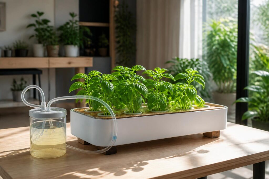 Engrais hydroponique maison : agriculture urbaine hors-sol et autonomie alimentaire à l'échelle du foyer 1 découvrez comment fabriquer un engrais hydroponique maison pour pratiquer l'agriculture urbaine hors-sol et favoriser l'autonomie alimentaire directement chez vous.