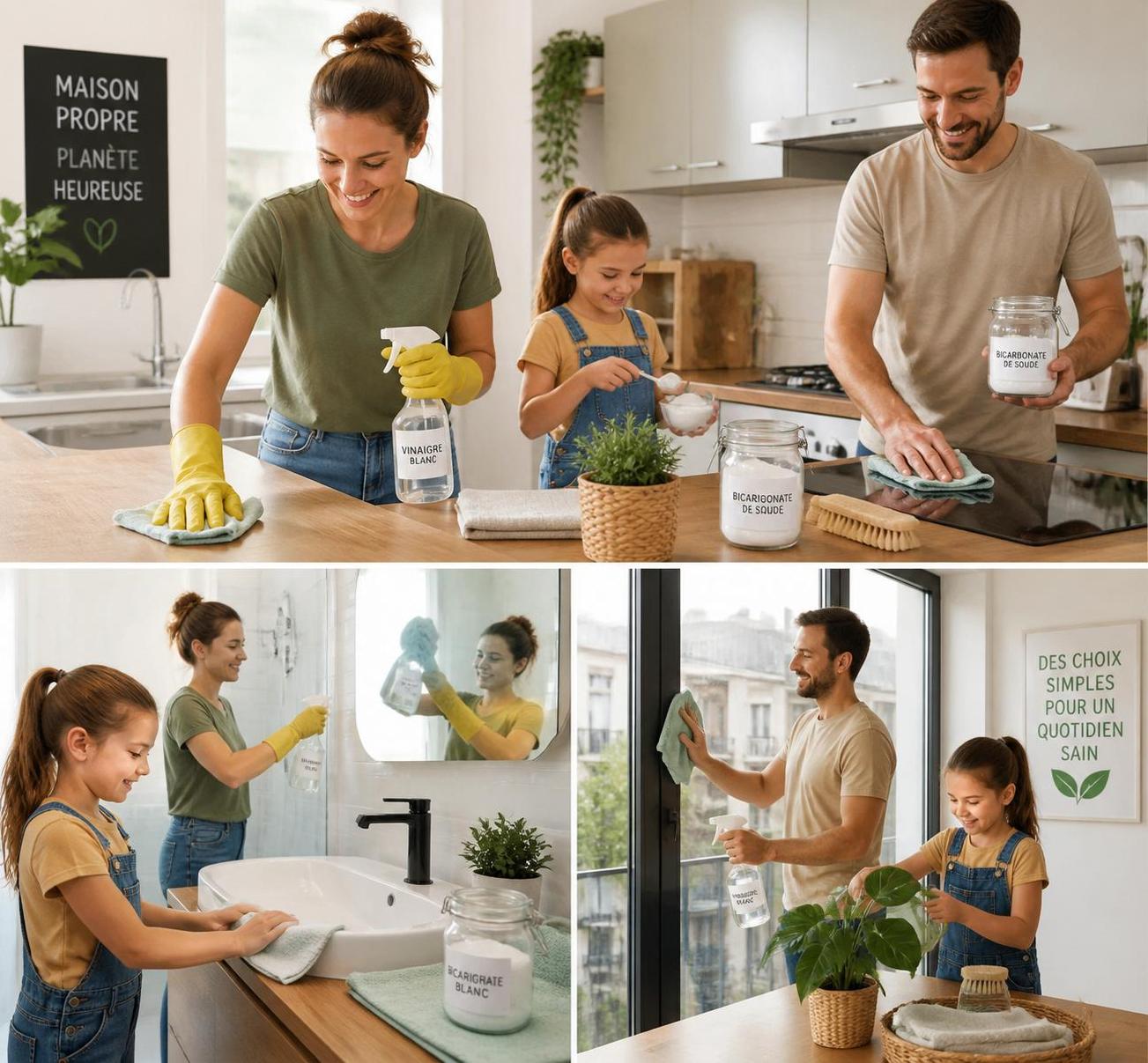 découvrez comment utiliser la mère vinaigre pour un entretien naturel de votre logement en milieu urbain, avec des alternatives écologiques aux produits chimiques.