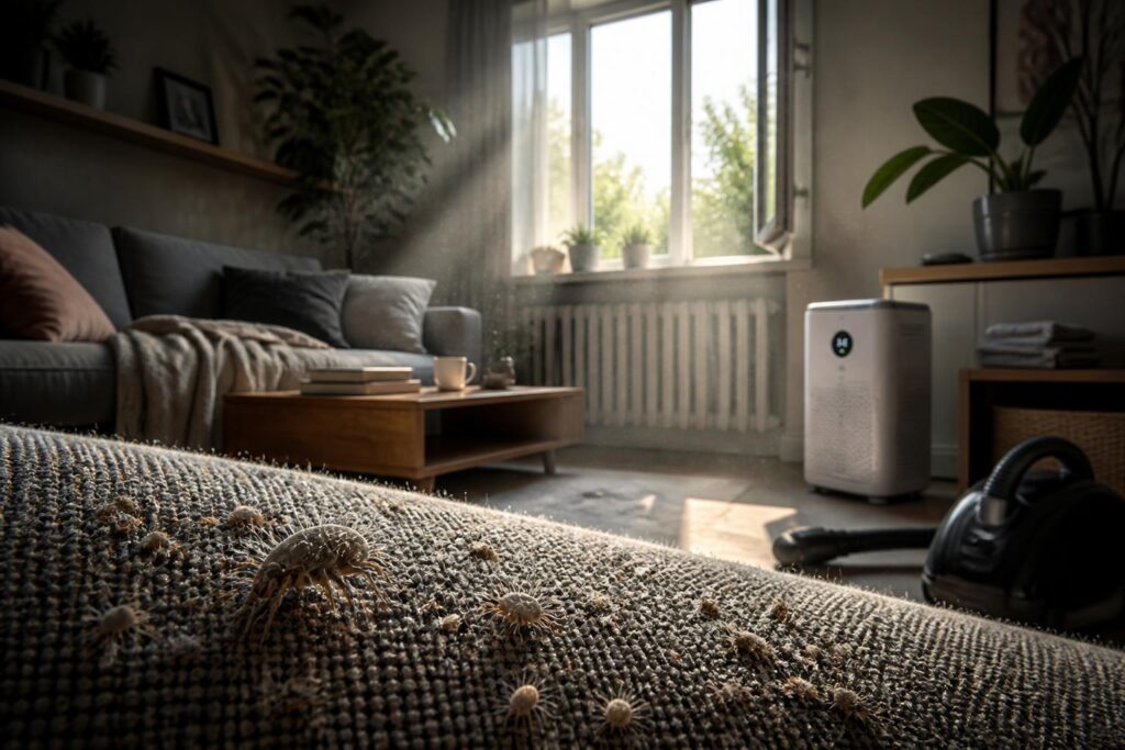 Mites de poussière : qualité de l'air intérieur dans les logements urbains, causes et solutions 5 découvrez comment les mites de poussière impactent la qualité de l'air intérieur dans les logements urbains, leurs principales causes et des solutions efficaces pour un environnement sain.
