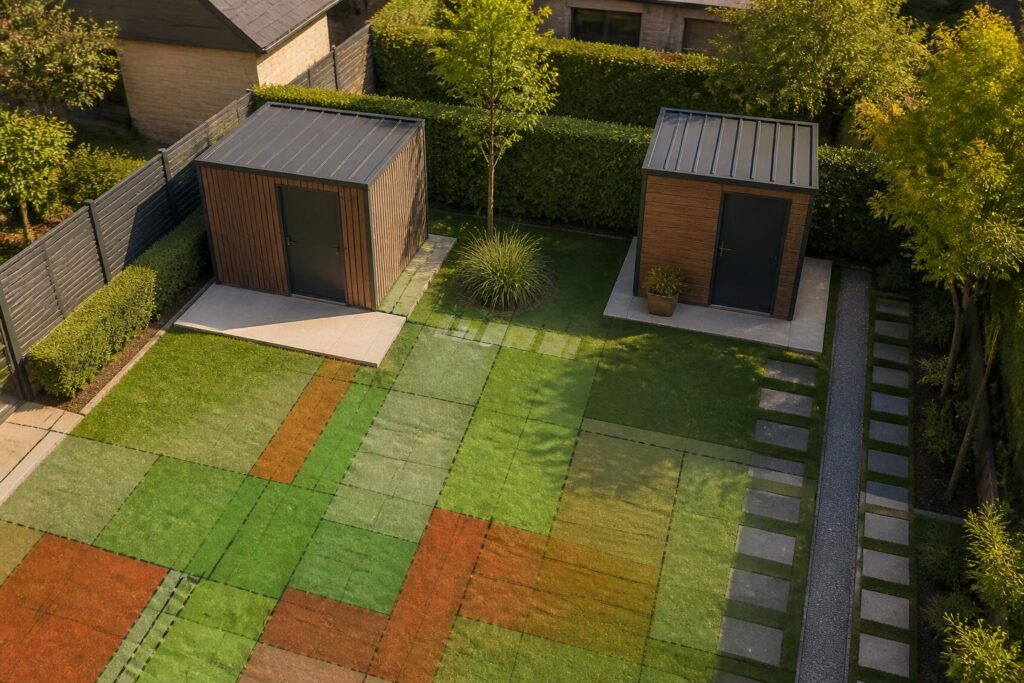 découvrez si vous pouvez installer deux abris de jardin de 5m² en fonction du plu, du coefficient d'emprise au sol et des droits à construire applicables.