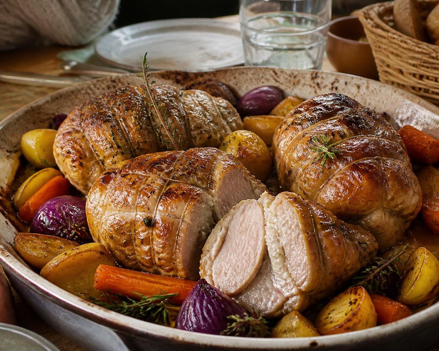 découvrez la recette de la crépinette de porc au four, un plat savoureux qui met en valeur la gastronomie locale et soutient les filières d'élevage de proximité.