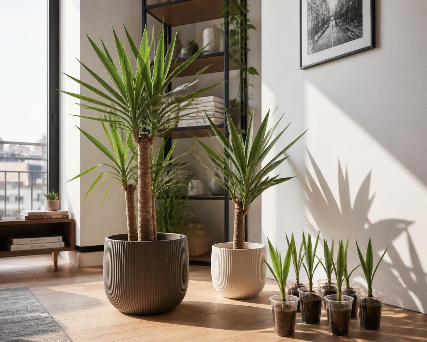 découvrez comment bouturer un yucca pour végétaliser votre intérieur. guide pratique de jardinage en appartement pour réussir la multiplication de cette plante décorative.