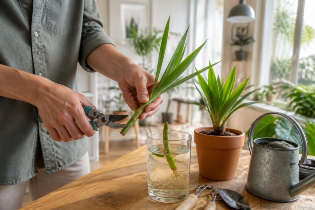 apprenez à bouturer un yucca pour embellir votre intérieur grâce à nos conseils pratiques de végétalisation et de jardinage en appartement.