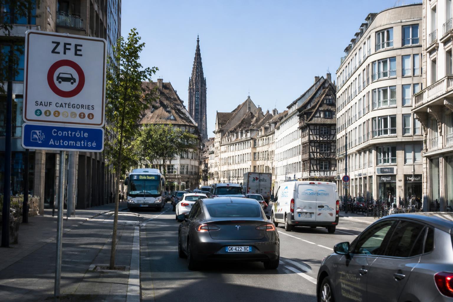 découvrez tout sur la zone à faibles émissions (zfe) de strasbourg : périmètre, calendrier d'application et véhicules autorisés pour circuler en toute conformité.