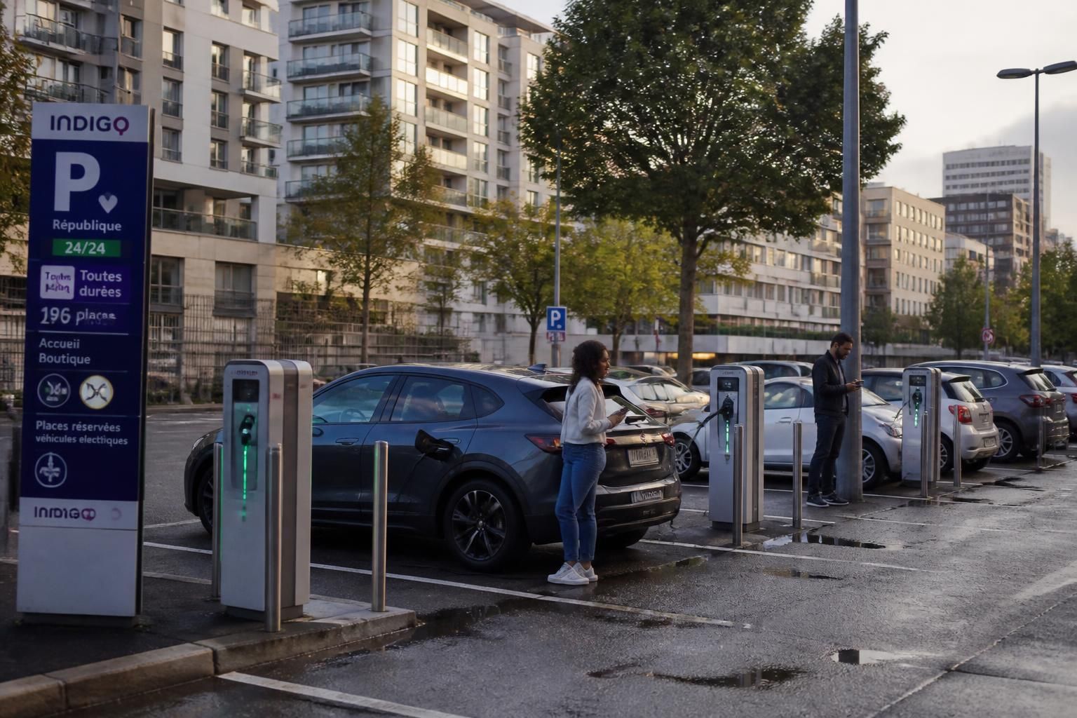 découvrez l'intérêt des bornes de recharge connectées et leur déploiement en milieu urbain pour faciliter la mobilité électrique en ville.