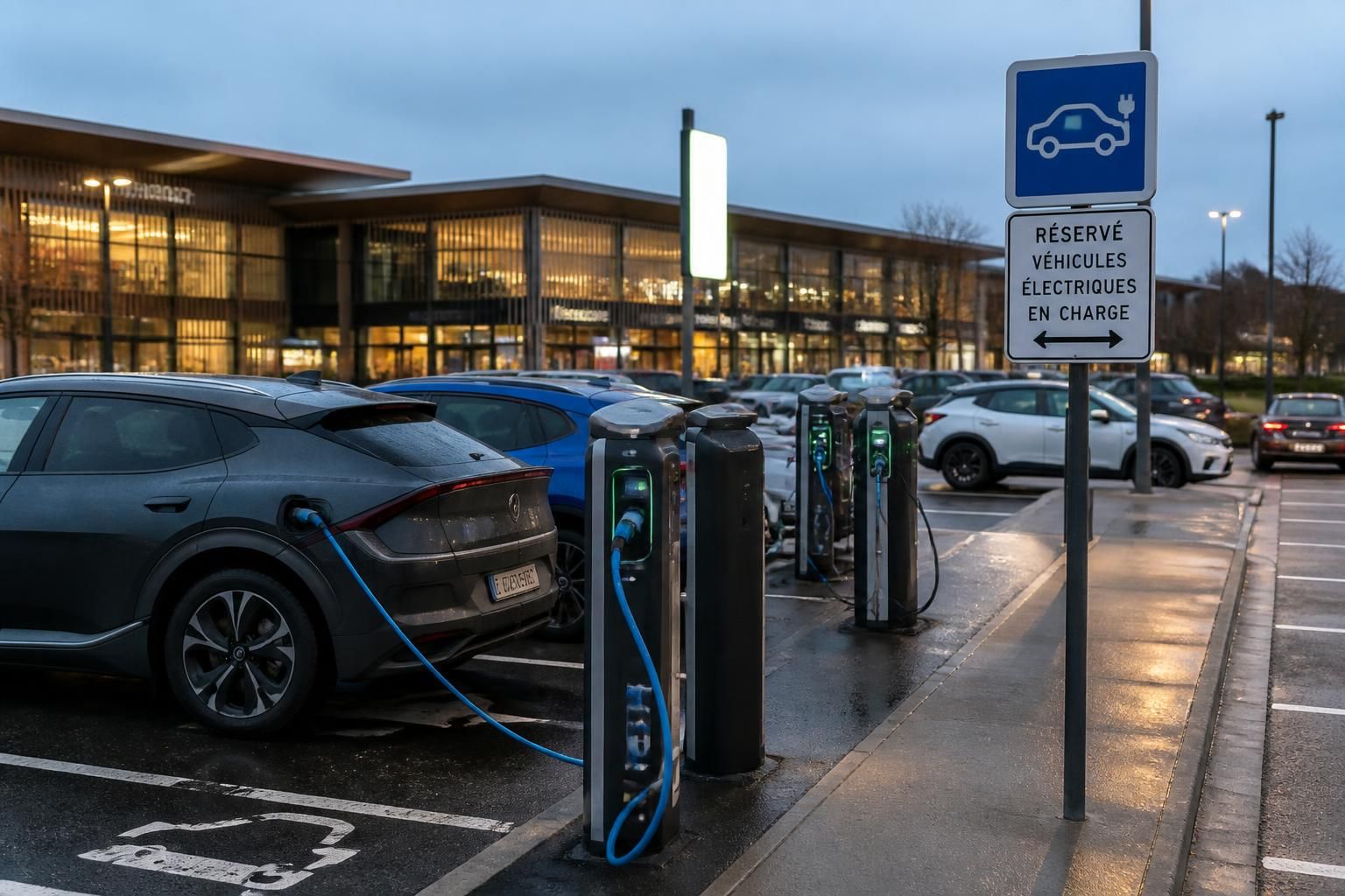 découvrez où trouver des bornes de recharge gratuites pour véhicules électriques, leurs emplacements privilégiés et les limites d'utilisation à connaître.