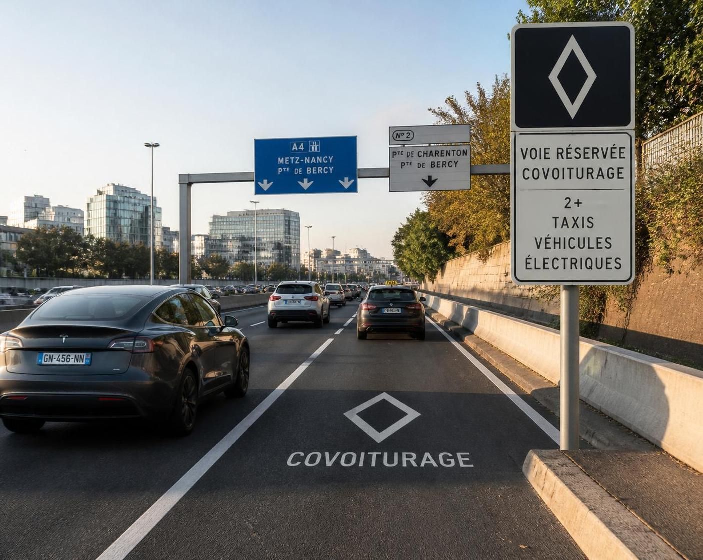 Panneaux covoiturage : ce que signalent les nouvelles voies réservées 2 découvrez la signification des nouveaux panneaux de covoiturage et ce qu'indiquent les voies réservées pour une meilleure compréhension et utilisation.